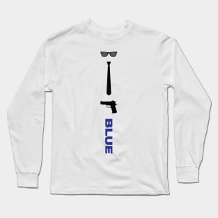 Mr. Blue Long Sleeve T-Shirt